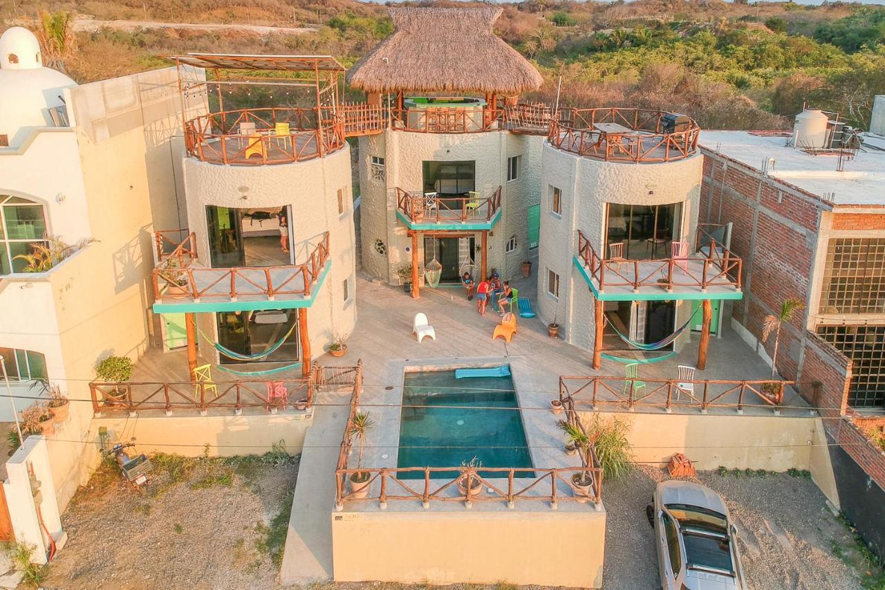 Villa Pacific Nomads Earthbag House Punta Mita Exterior foto